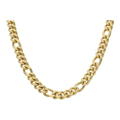 Halskette Figaro 333/000 (8 Karat) Gold, getragen 25323141 42 cm - Bild 1 von 3