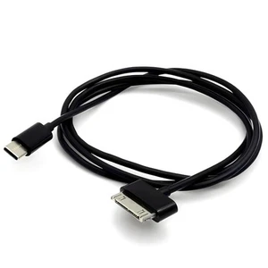 Câble de charge 30 broches vers USB C synchronisation iPad iPhone iPod Classic 1m 3ft noir - Photo 1 sur 1