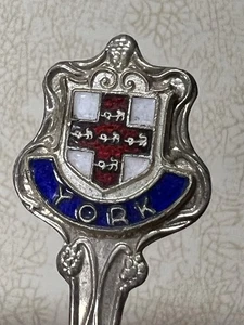 Cuchara de recuerdo vintage de York England coleccionable - Imagen 1 de 6