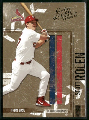 2004 Donruss Leather & Lumber #137 Scott Rolen - Image 1 of 2
