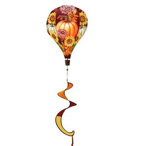 Briarwood Lane Fall Beauty Hot Air Balloon Spinner - Picture 1 of 2
