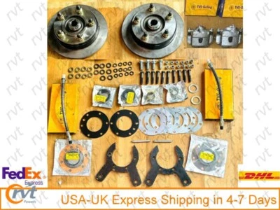 Kit de conversión de freno de disco trasero de 9" para Wllys Jeep CJ2A, CJ3A, CJ3B, M38 Kaiser Foto 1 de 4