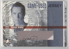2006-07 ITG Between the Pipes Game-Used Jersey Silver Pekka Rinne #GUJ-31