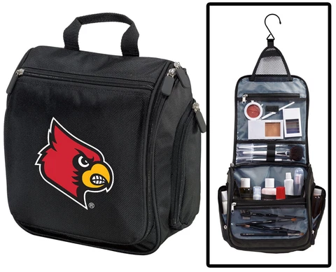 GRADUATION GIFT UofL Toiletry Bag University of Louisville Travel Organizer Cover