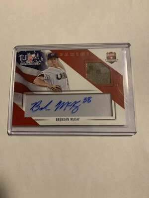 2017 Brendan McKay Panini USA 12/99 Auto Autograph Signed Card !!! - Image 1 of 4