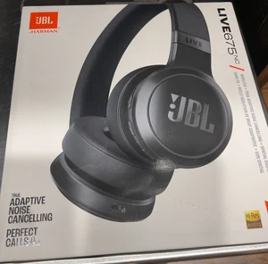JBL Live 675NC Wireless Noise-Cancelling On-Ear Headphones - Open Box - Picture 1 of 3