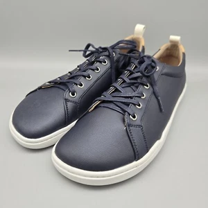 Origo Shoes Men's Size 11 Everyday Sneaker Navy Blue Leather GEN2 Barefoot NEW - Picture 1 of 11