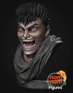 Espadachín Negro | Busto de Arte | Figuras Nomnom - Imagen 1 de 1
