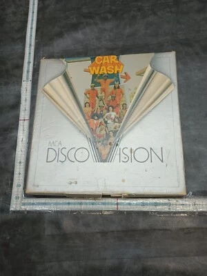 Disco Vision Mca Laser Disc Rare Vintage Car Wash Franklyn Ajaye George Carlin Foto 1 de 4