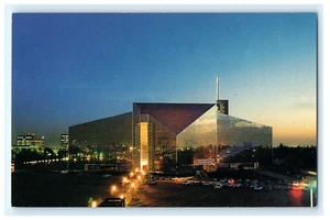 Postkarte CA Garden Grove Crystal Cathedral Sonnenuntergang Robert Schuller unbesendet - Bild 1 von 2