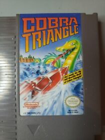 COBRA TRIANGLE NES Game Cartridge.