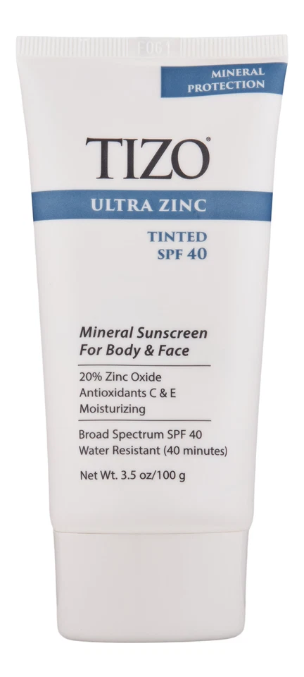 TIZO Ultra Zinc Tinted SPF 40 100 g. Sunscreen - Image 1 of 1