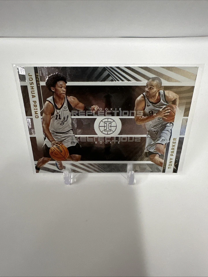 2021-22 Panini Illusions - Rookie Reflections #19 Tony Parker, Joshua Primo (RC) - Image 1 of 2