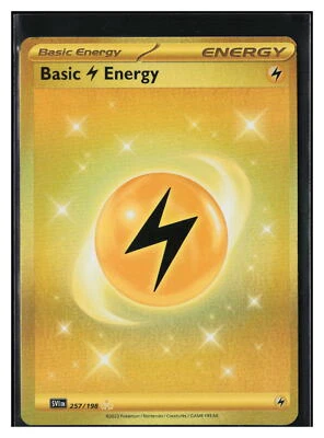 SV01: Scarlet & Violet Base Set #257/198 Basic Lightning Energy - Image 1 of 2
