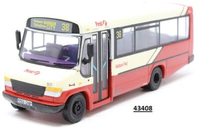 Corgi  Bus 43408 1/76 scale Mercedes  Plaxton Beaver Bus  FIRST  MIDLAND RED - Image 1 of 2