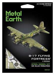 Fascinations Metal Earth B-17 FLYING FORTRESS (1:130 Scale) 3D Steel Model Kit