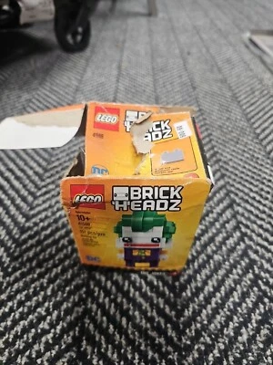LEGO BRICKHEADZ: The Joker (41588) New Damaged Box Missing Instructions  - Image 1 of 3