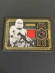 2017 Topps Star Wars: Die letzten Jedi Flame Trooper Gedenkemblem - Bild 1 von 1