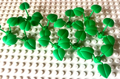 LEGO ® 10 Pflanzen / Seerosen mit drei Blättern / NEUWARE