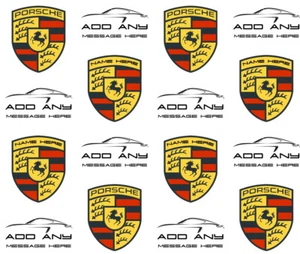 Porsche Personalised gift wrapping paper Birthday Christmas - Picture 1 of 2