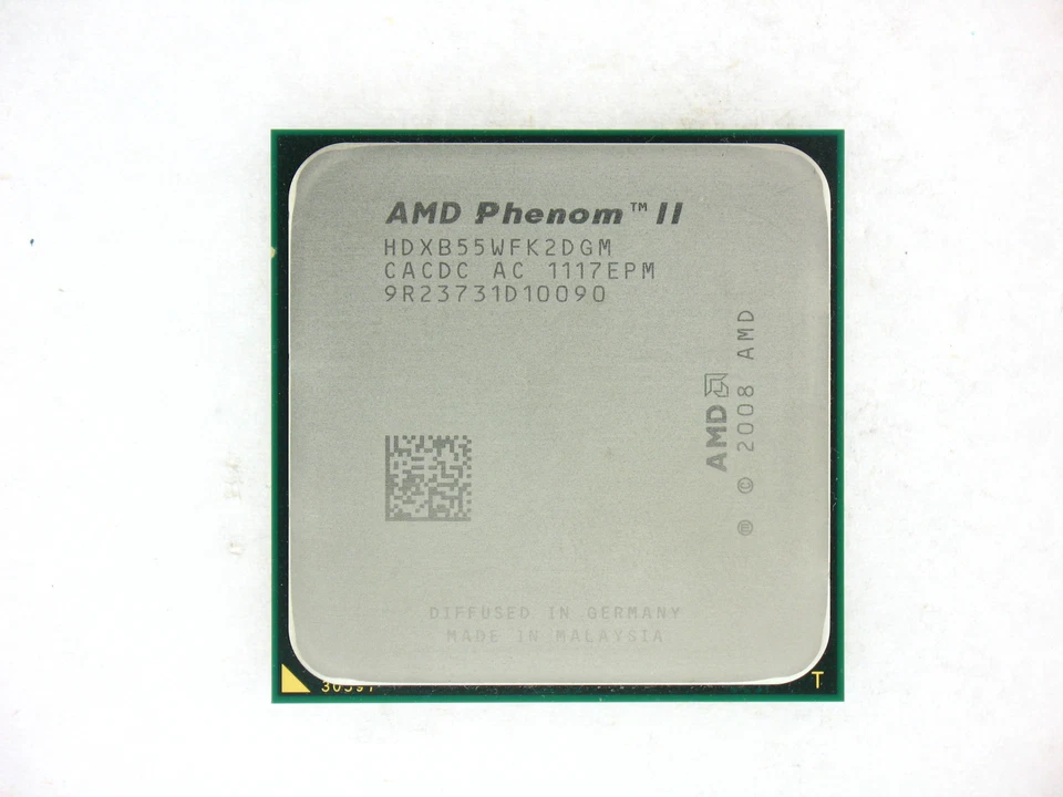 AMD Phenom ii B55 3.0GHz 6MB L3 Dual Core hdxb55wfk2dgm am3 am2+ 545 - Image 1 of 1