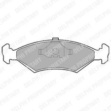 Delphi Brake Pad Set Disc Brake LP204