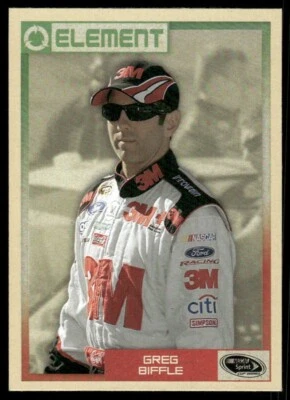 Greg Biffle 2010 Wheels Element NASCAR Racing  Card #8 - Image 1 of 2