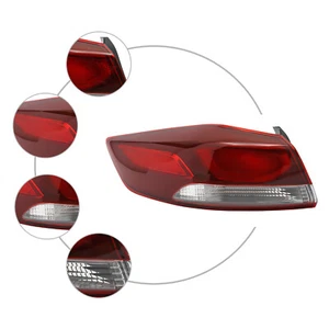 Luz trasera exterior del lado del conductor izquierda para Hyundai Elantra 2017-2018 - Imagen 1 de 9