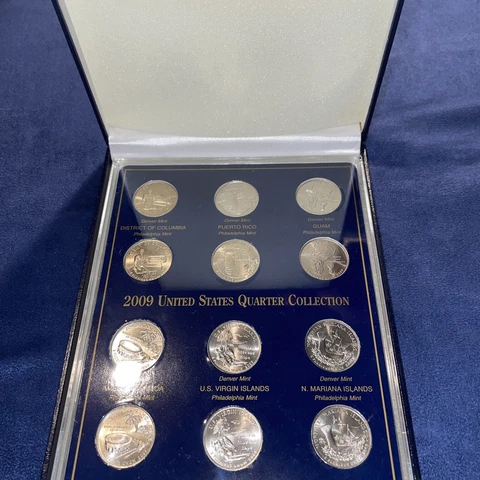 2009 U.S. STATE QUARTER COLLECTION No Cert! -LOT Z81 Cover