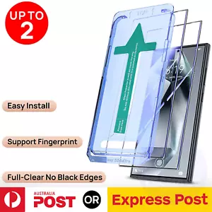For Samsung Galaxy S25 S24 Ultra Plus FE Tempered Glass Privacy Screen Protector - Picture 1 of 8