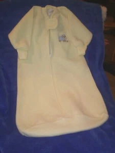Carter's One Piece Baby Bunting Sleeper Soft Fleece - Picture 1 of 4