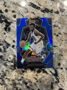 2022-23 Panini Select Andrew Wiggins Premier Level Silver Blue Warriors #110 SP - Picture 1 of 2