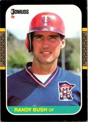 1987 Donruss - Randy Bush #441 - Image 1 of 2