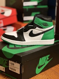 Size 8.5 - Jordan 1 High OG Lucky Green 2023 - Picture 1 of 2