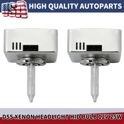 Set of 2 pcs For Chevrolet Silverado OEM#1500 GMC D5S Xenon Headlight HID Bulb - Image 1 of 4