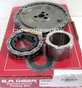 GM LS3 6.0L 2006, L92 6.2L 2007 SA Gear Single Billet Steel Timing Chain Set - Picture 1 of 1