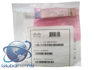 NUEVO SELLADO GENUINO CISCO XFP-10GZR-OC192LR - 10GBASE-ZR OC192LR - WARRA DE POR VIDA - Imagen 1 de 1