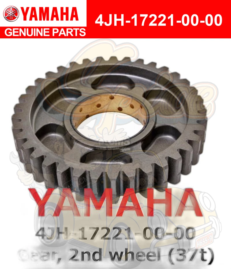 Yamaha New 1994-1995 FZR600R Gear, 2nd wheel (37t) 4JH-17221-00-00 - Image 1 of 1