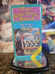 Disney's Sing Along Songs Zip-A-Dee-Doo-Dah VHS Tape Sealed New  Song Of The  - Picture 1 of 6