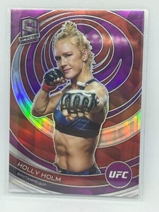 Holly Holm Purple Prizm /49 2023 Panini Chronicles Spectra UFC No. 394
