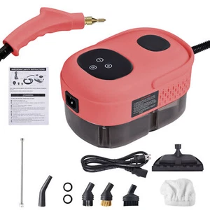 2500W High Pressure Steam Cleaner Machine Portable Cleaning Kitchen Car Machine - Picture 1 of 17
