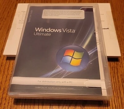 Microsoft Windows Vista Ultimate 64-bit for System Builders [DVD]  - Image 1 of 3