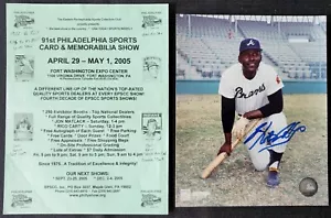 Rico Carty Autograph Atlanta Braves MLB 8x10 Photograph - Picture 1 of 9