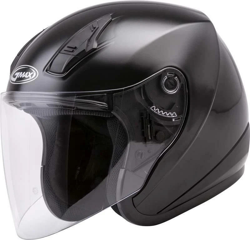 Gmax OF-17 Helmet Open Face Coolmax Liner Speaker Pockets DOT XS-3XL - Image 1 of 1