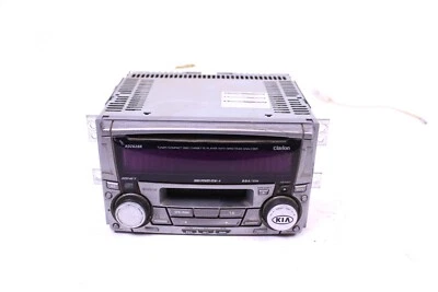 Kia CD MC Autoradio Kassette Clarion ADZ628R silbergrau Radio RDS EON codefrei - Bild 1 von 2