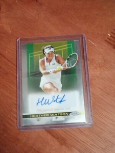 2024 Topps Chrome Tennis Autographs Heather Watson - Bild 1 von 1
