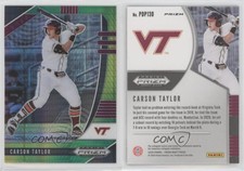 2020 Panini Prizm Draft Picks Green and Yellow Hyper Carson Taylor #PDP130