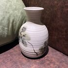 Hand Made Pottery Stoneware Vase - Faun with Floral Pattern 8