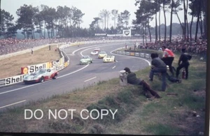 CORVETTE ECURIE LEOPARD LE MANS 1973 35MM NEGATIVE PORSCHE 911 CARRERA BMW 3.0 - Picture 1 of 2