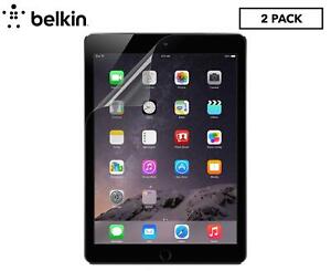 Belkin TrueClear Screen Protector For iPad Air 2, iPad 2017,iPad Pro 9.7" 2-Pack
